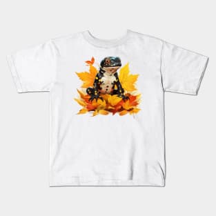 Fire Salamander Kids T-Shirt